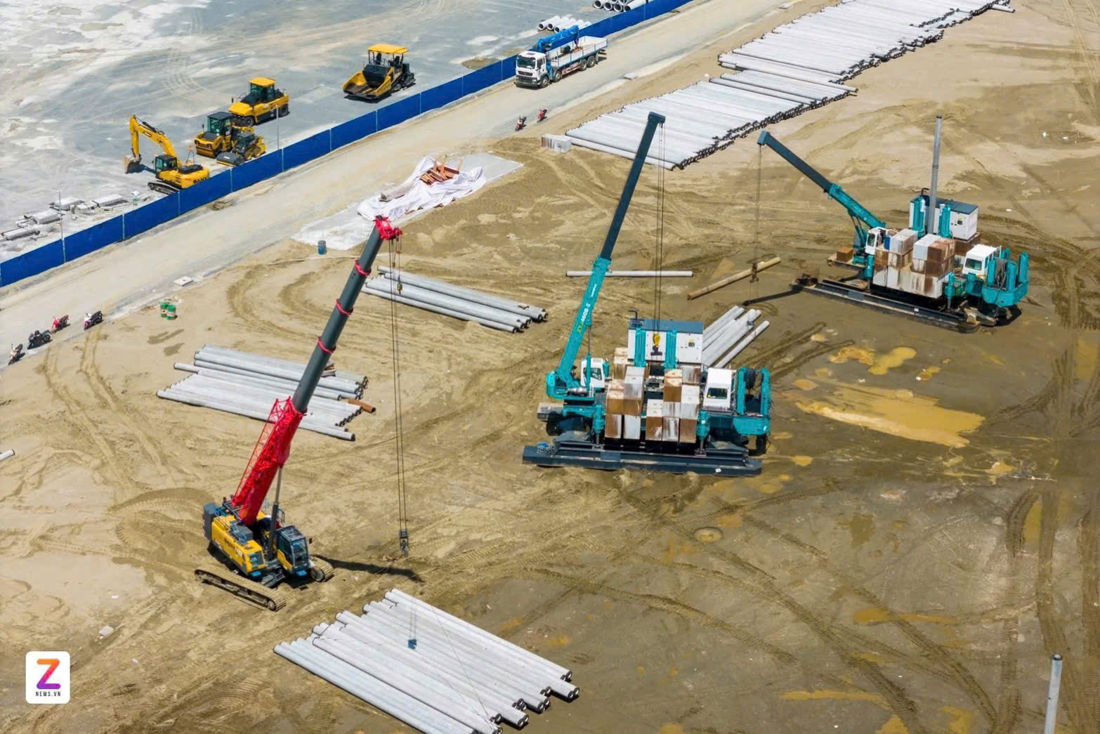 Tiến độ dự án Vinhomes Cần Giờ ngày 13/10